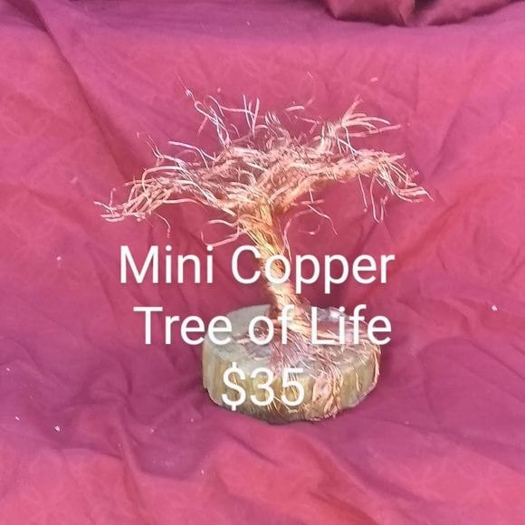 Copper wire tree - Picture 2 of 2